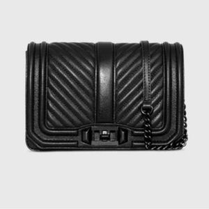 Rebecca Minkoff Black Leather Crossbody